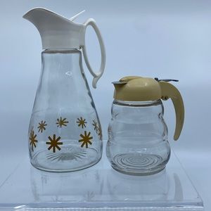 Vintage syrup dispensers